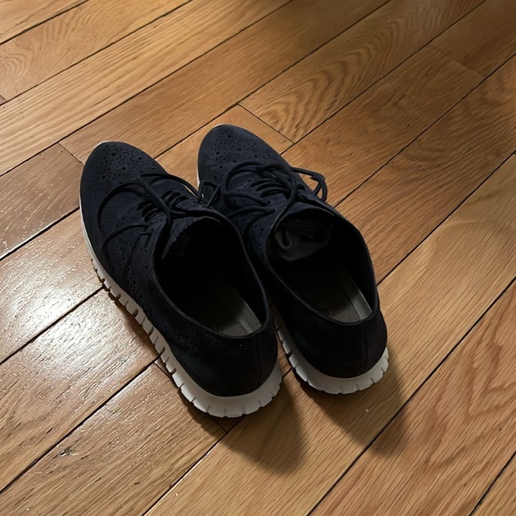 Cole Haan Navy Blue Oxford - Picture 2 of 4